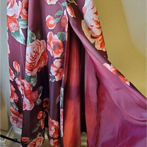 B. Smart Sleeveless Floral A-Line Dress-Juniors - Picture 7 of 10